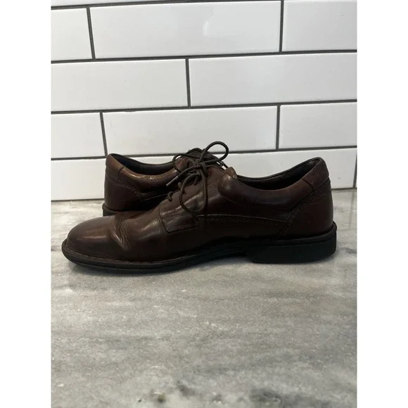 Birkenstock Footprints Shoes Mens 11.5 Brown Leather Oxford Lace Up Portugal